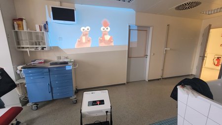 Foto Quiek up System im Untersuchungszimmer
